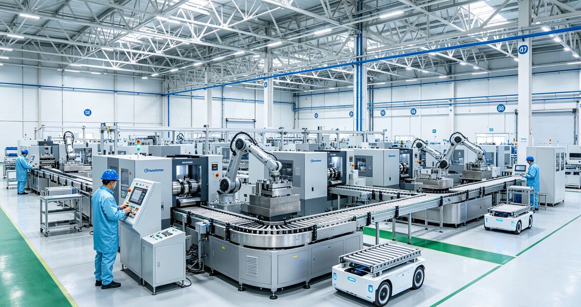 CQCY Automation Limited خط إنتاج الشركة المصنعة